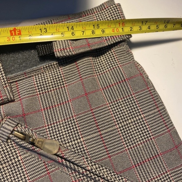 Turbine Women’s Small Tan Khaki Gold Plaid Performance Boardwear Ski Pants - Picture 6 of 9